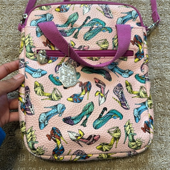 Disney Princess heels crossbody bag pink - Picture 2 of 10